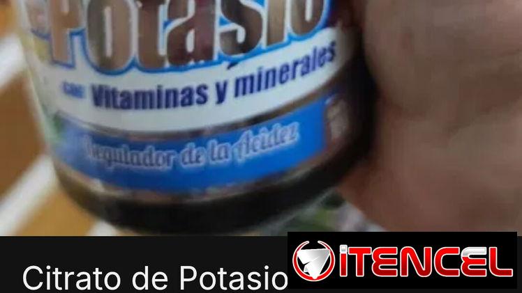 Citrato de Potasio
