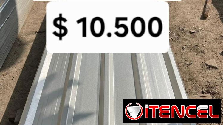 ♦️Tejas de Zinc Galvanizado de Olitas 3.85 x 1.10 ♦️Tejas de Zinc Galvanizado de Castillito  3.80 x 1.10 ♦️Cabilla de Me