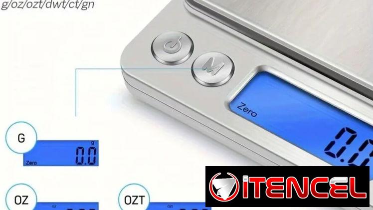 Pesas digitales profesionales para joyería, cocina, repostería  etc hasta 2000gramos incluye las pilas