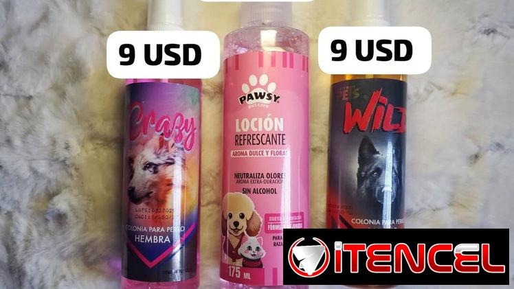 Colonias y perfumes para perros y gatos