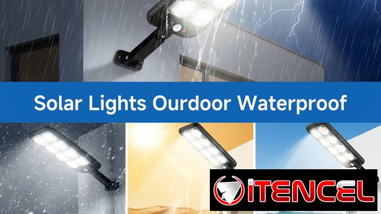 Lampara o Luces solares de exterior,2000w, 300 luces LED para exterior