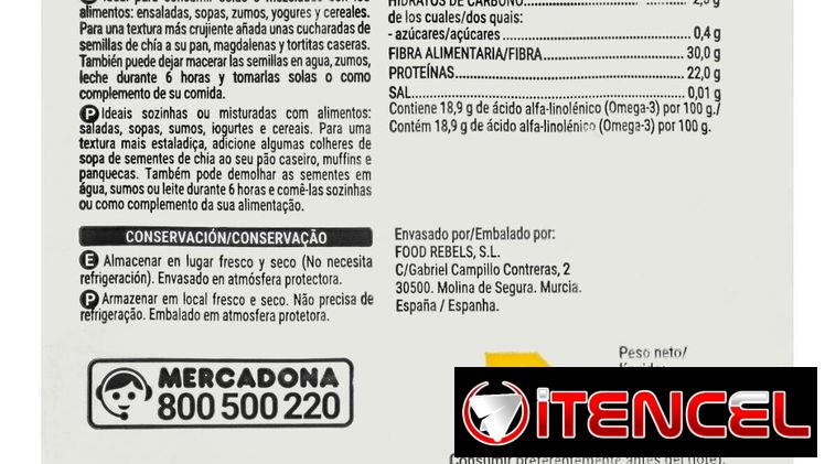 Semillas de chía 150g