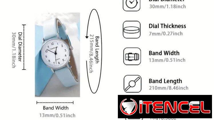📞53884600.🎇 Set reloj de cuarzo para mujer y brazalete🎇 Mensajería disponible.🚴