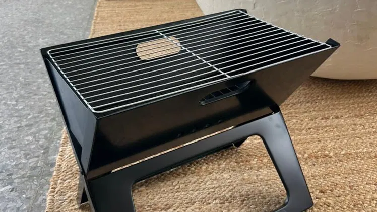 Mini BBQ para asar en carbón