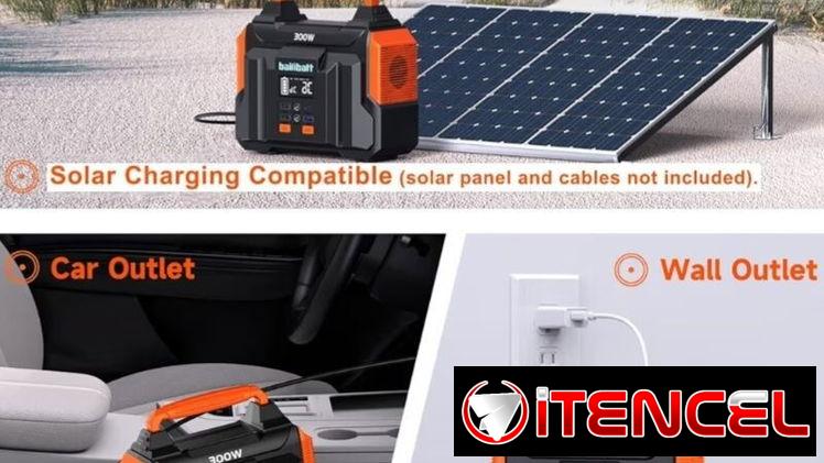 Estación de Energía Portátil 300W / 257Wh – Bailibatt
