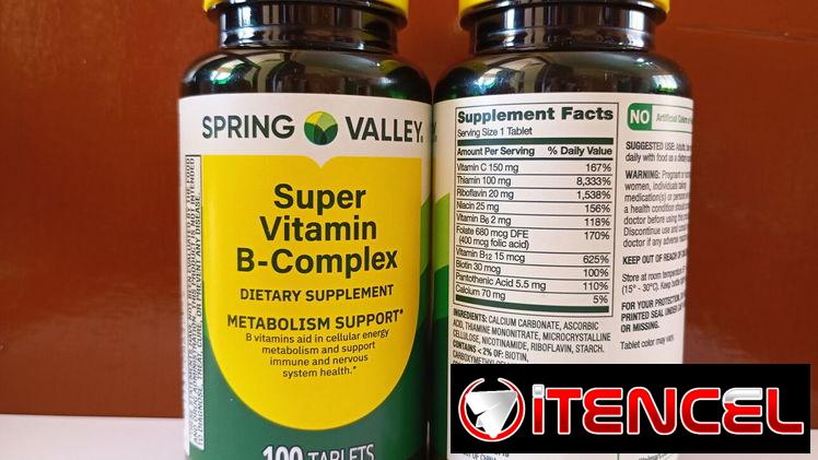 Súper Complejo Vitamínico B MEGA+