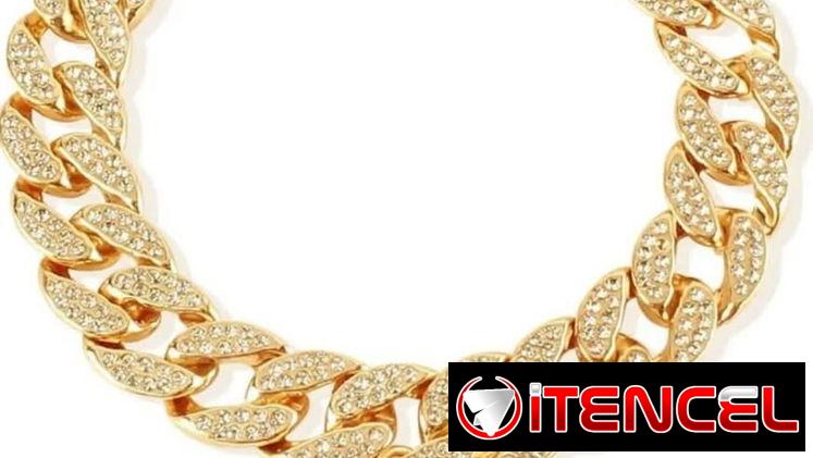 Tobillera enchapado en oro