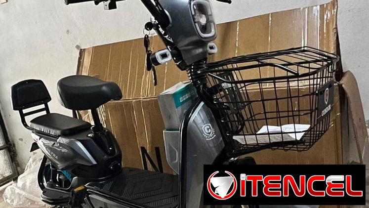 BICIMOTO ELÉCTRICO DE MARCA CONDOR ULTRA COLOR GRIS Y AZUL PRECIO 750 USD en efectivo o vía zelle