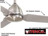 Ventilador de techo para exterior