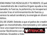 Creatina y Proteína 100 USD