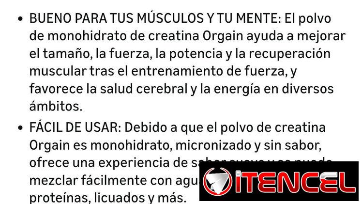 Creatina y Proteína 100 USD