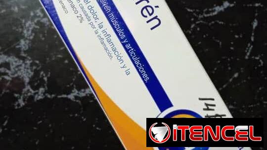 Venta de Voltaren en crema en 8500 pesos