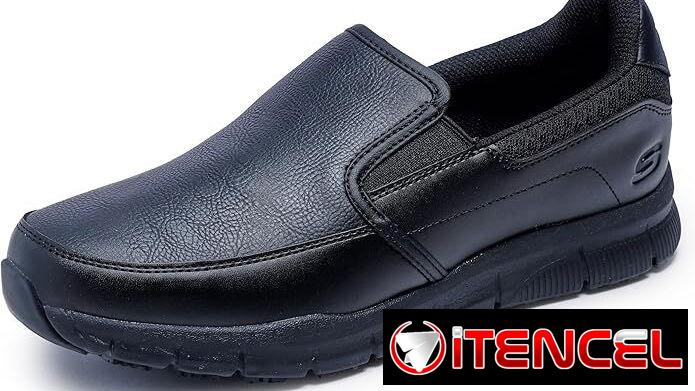Zapatos de trabajo para hombre Skechers Nampa-Groton. Nuevos. Talla 11