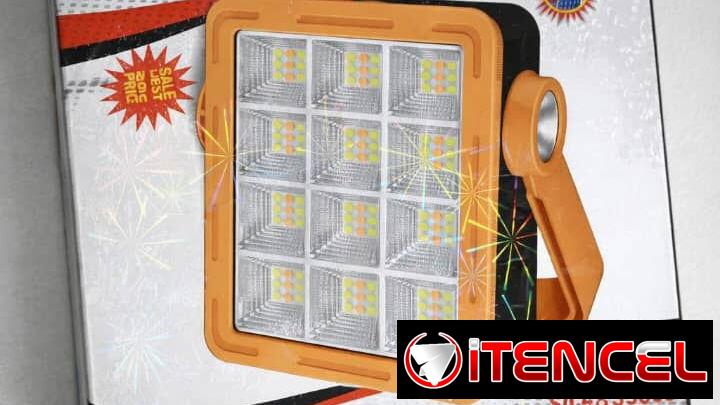 Làmpara recargable marca Saco con linterna