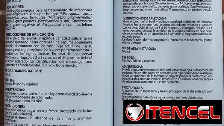 Shampoo Micoplex para perros (para tratar problemas en la piel)