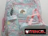 Juego de mochila, merendero y cartuchera