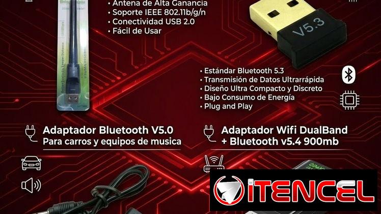📡 ADAPTADORES Y CONECTIVIDAD