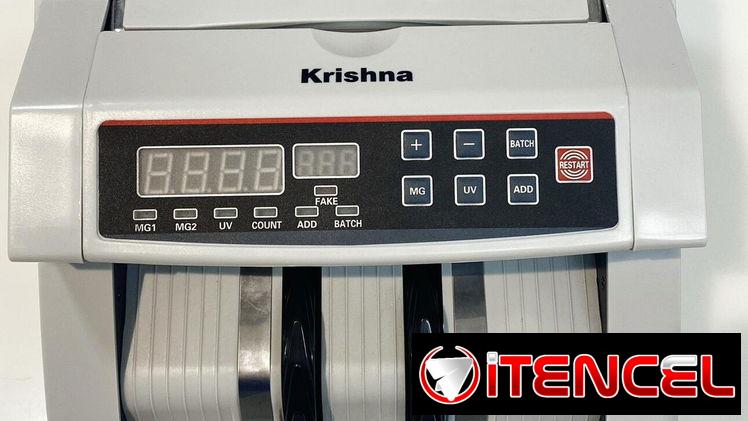 Contadora de billetes Krishna con detección de billetes falsos, Precio x unidad 95 USD