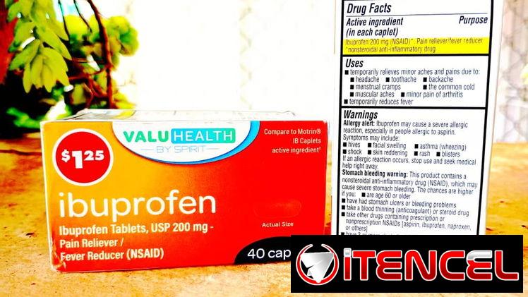 Ibuprofeno con 40 tabletas en 1300 CUP