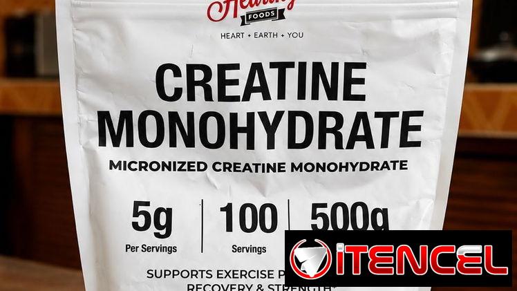 CREATINA MONOHIDRATADA HEARTHY FOODS – 500g