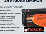 Batería Werchtay 24V 100Ah LiFePO4