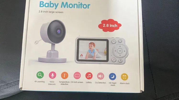 Monitor de bebé/ Video y Sistema VOX