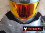 CASCO INTEGRAL PARA MOTOS, CON MICA DE REPUESTO Y SPRAYS DE LIMPIEZA, DE USO , INTERESADOS 52151157