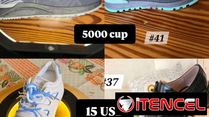 Zapatos de mujer y de hombre (zapatillas, tenis, botas, mocasines). Tenemos más modelos de los que hay en la publicación