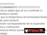 Termostato para Horno de 50° a 300° grados