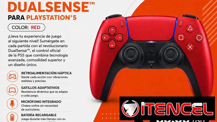 Control Inalámbrico DualSense Rojo para PS5 | Mando Original PlayStation 5 en La Habana