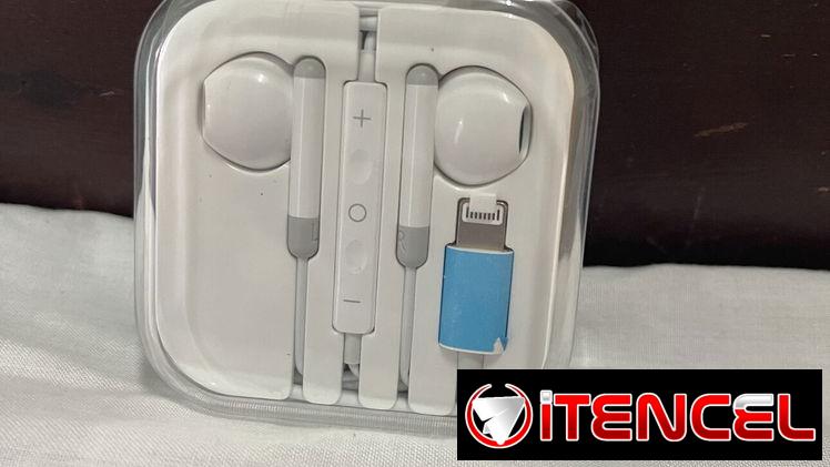 Manos libres de cable puerto LIGHTNING de los buenos en su caja!!