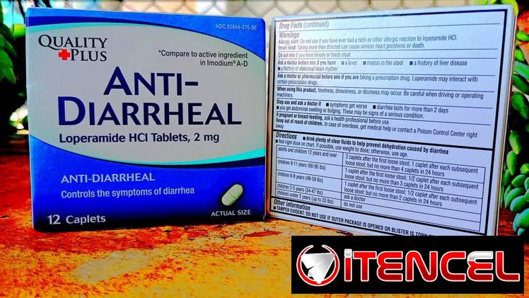 Antidiarreico ✨ Loperamida para descomposición estomacal