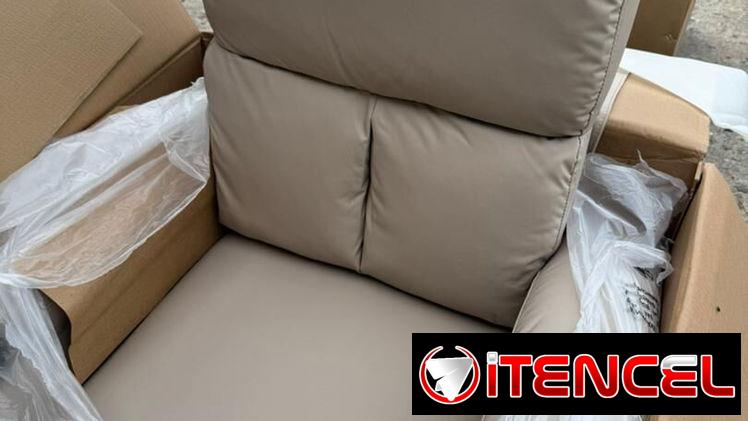 Sillon reclinable de cuerina. Mensajería por costo adicional