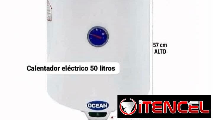 Calentador de 50 litros marca ocean eléctrico 🔌