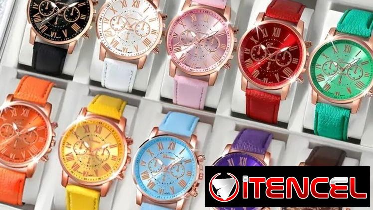⌚ Relojes elegantes – Variedad de colores disponibles ⌚