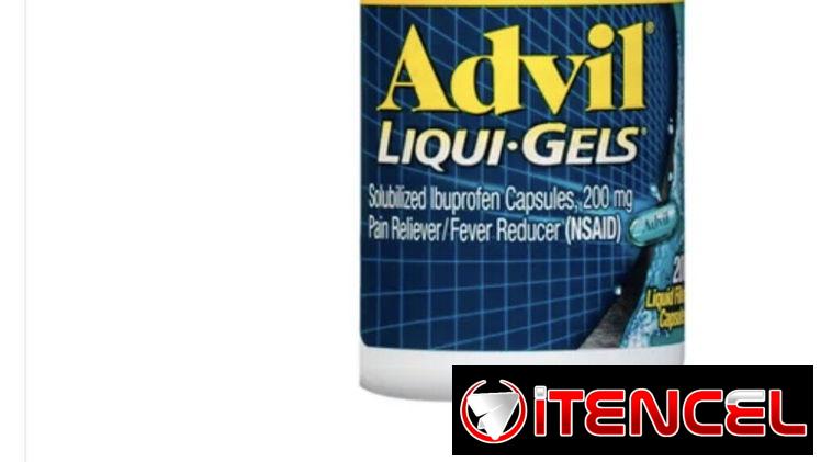 Advil Liqui-Gels 200mg 200tab 25 usd