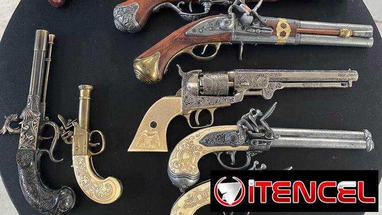 Réplicas decorativas de Armas