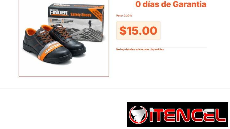 Zapatos de Seguridad Finder Pro Real: Calidad de Exportación para el Trabajo VPT#-0416