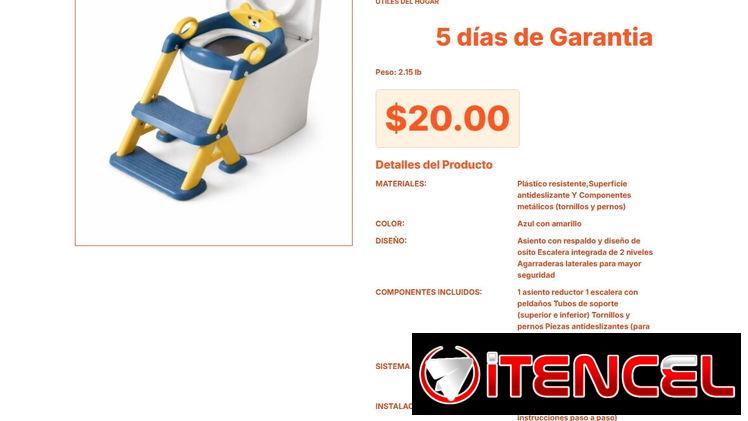 Escalera con asiento reductor de inodoro con agarraderas laterales pro VPT#-0120