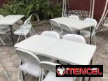 Alquiler de sillas, mesas, sombrillas y mas