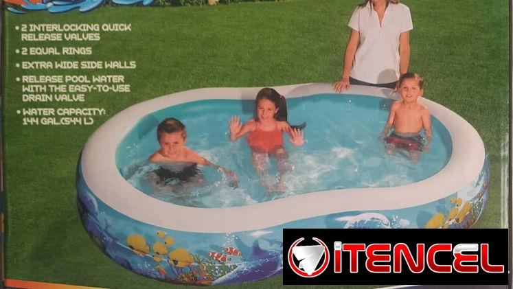 Piscinas inflables Bestway(marca💯) para que tu niñ@ se refresque en este calor: redonda 30usd y grande ovalada 100usd