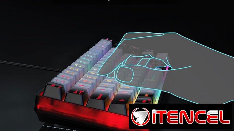 – Teclado Gamer GEODMAER  65% (68 teclas)
