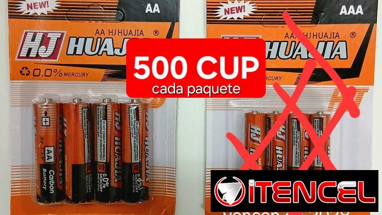 Baterías AA y para timbres inhalámbricos, candados con alarma, controles y alarmas de carros y motos