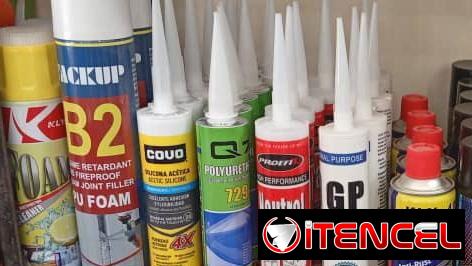 Silicona,PVC,agua habana, telmofusion sellador ,plastiloca, pegamento filtros cheques motores
