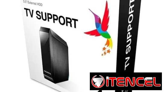 Disco duro Externo de 4tb Adata HM800 TV SUPPORT,  todo nuevo en caja, incluye transformador y cable usb 3.0.