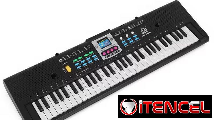 ☎️53544655 🛵 Entrega Disponible ⭐Teclado Electrónico Multifunción 61 Teclas con Micrófono ⭐