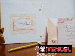 Preciosas Invitaciones para bodas, 15 años, libros de firmas y mass!!!.