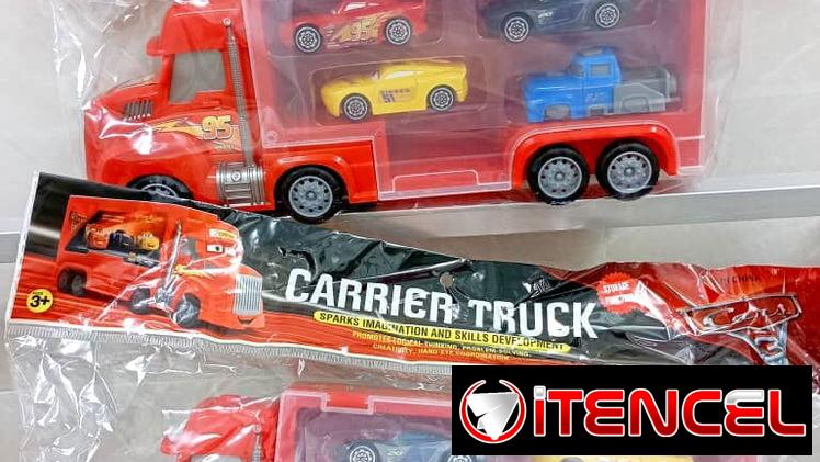 Rastra de cars con carritos