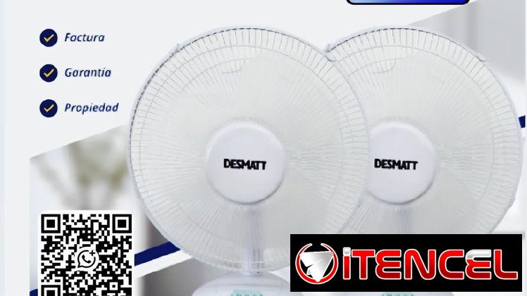 Ventilador Desmatt (Pack 2 unidades)
