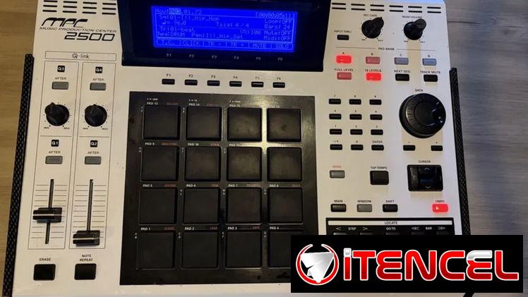Akai MPC 2500 SE edición especial blanca con regalo HD: estuche metálico